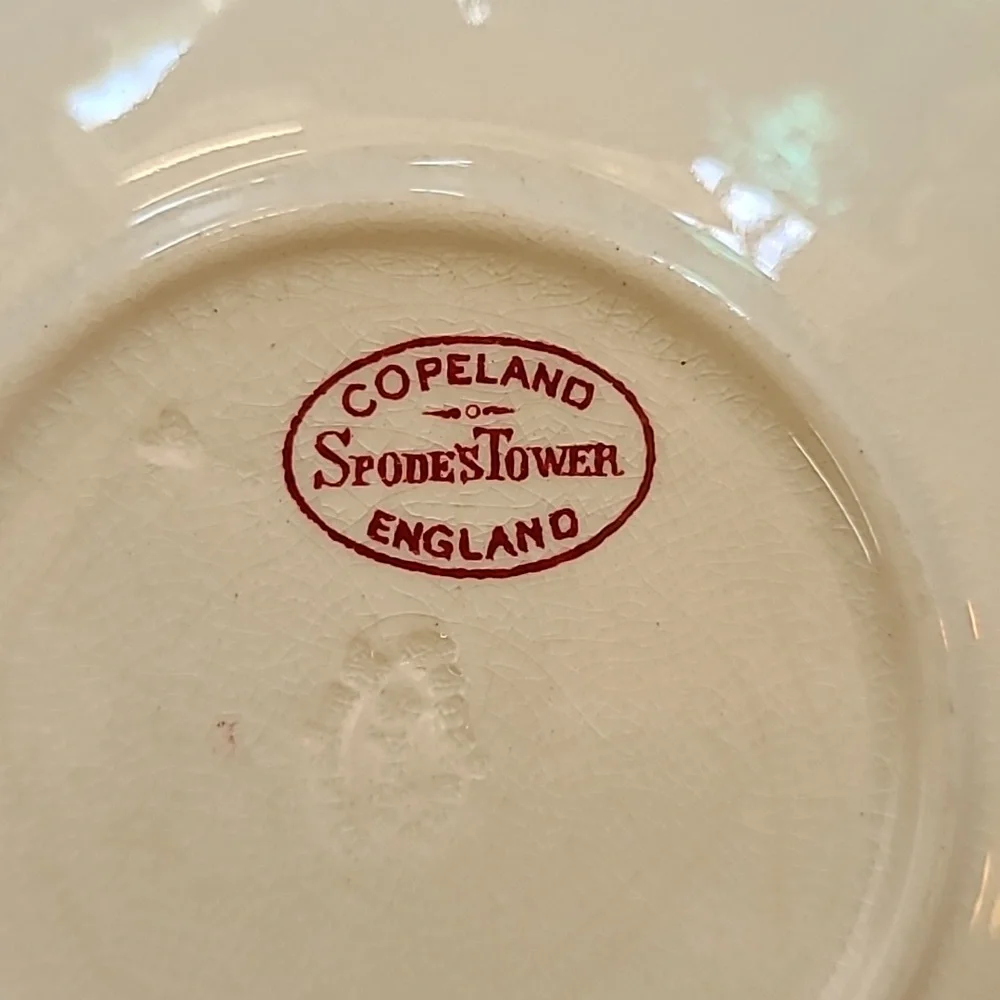 Vintage Copeland Spode's Tower England Saucer
